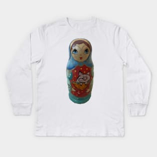 Matryoshka Doll Kids Long Sleeve T-Shirt